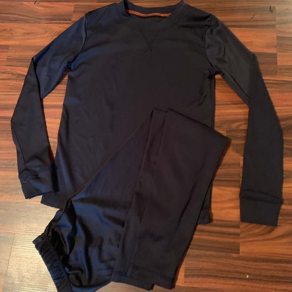 ClimateSmart Longjohn Set Youth Boys Medium